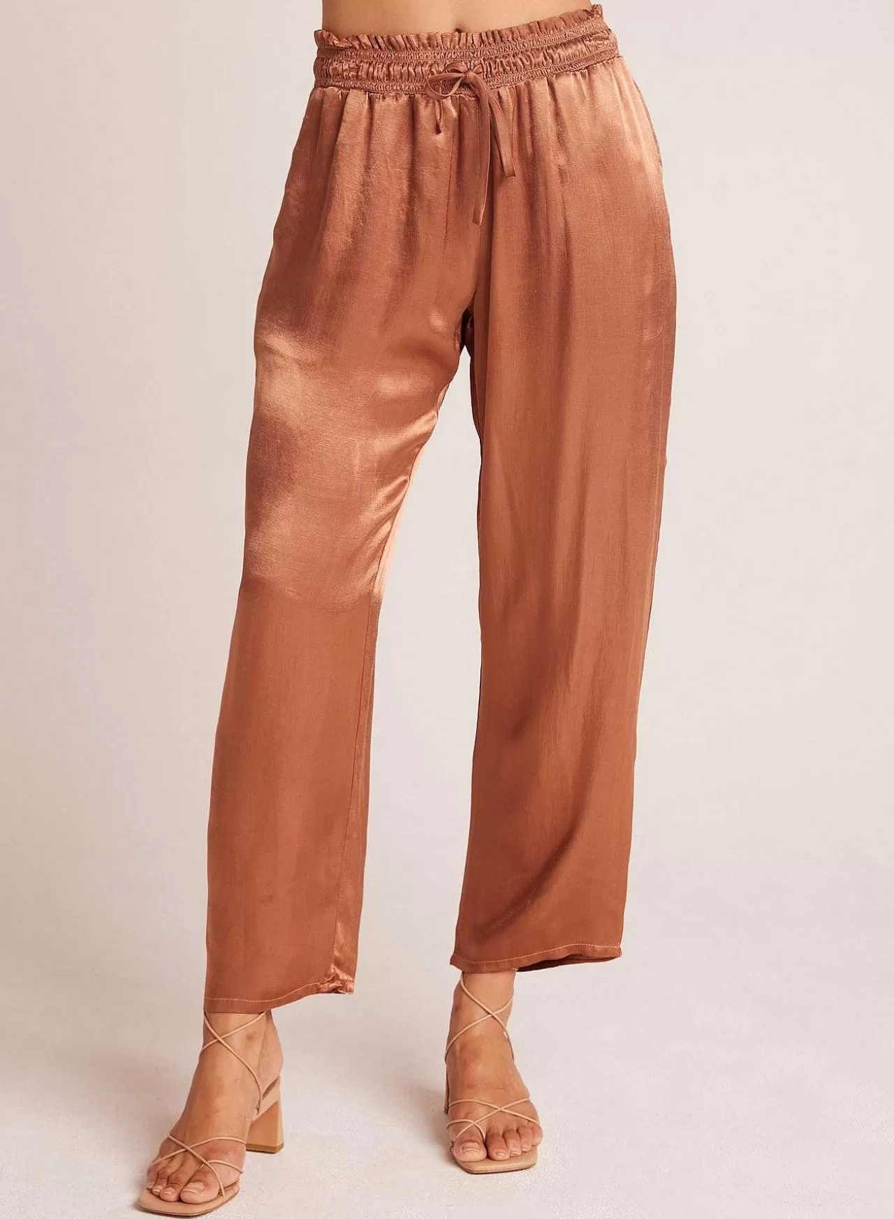 Broek Met Gesmokte Taille - Curacao Coconut>Bella Dahl Flash Sale