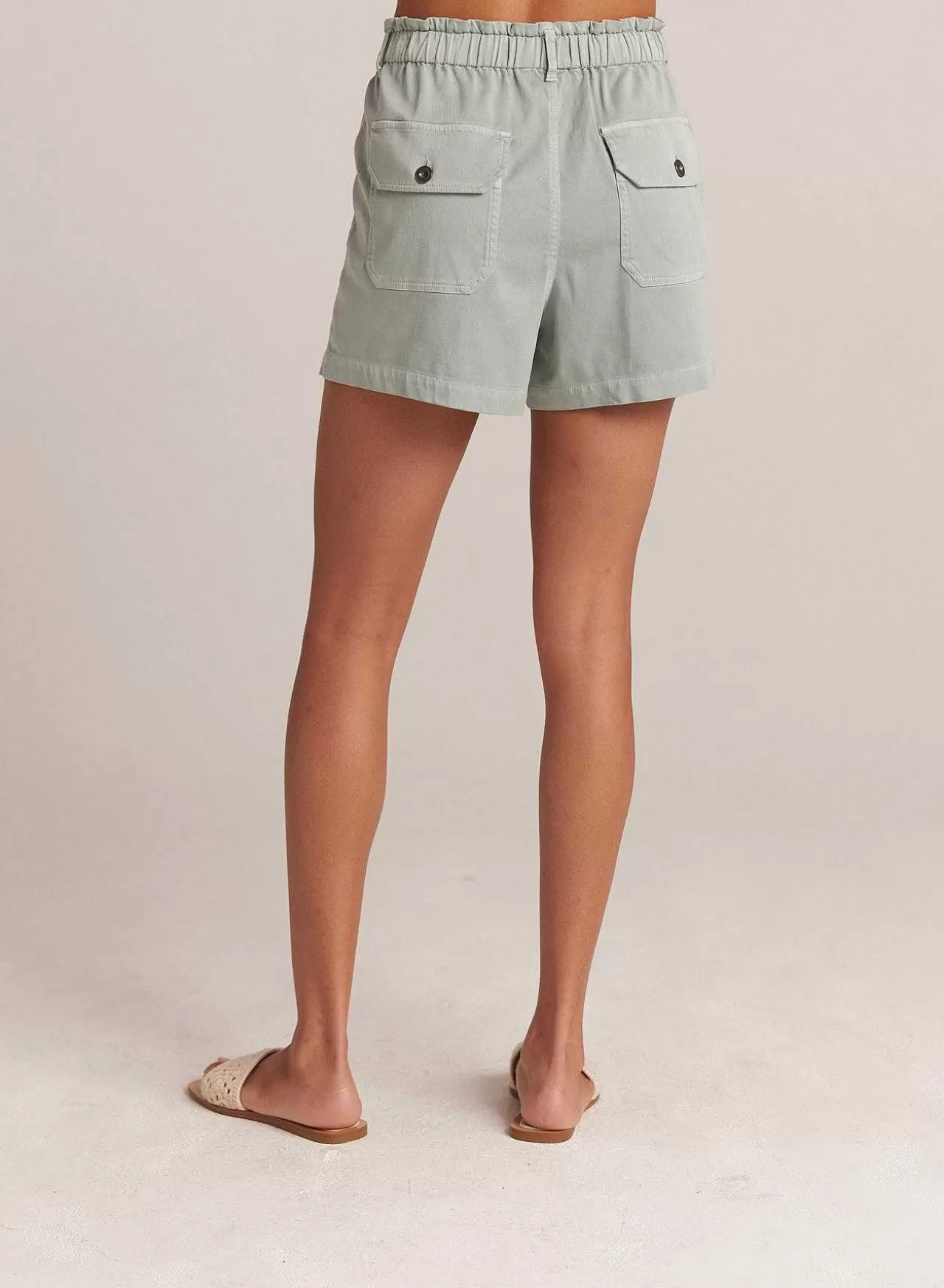 Callie Ruffle Short - Oase Groen>Bella Dahl Outlet