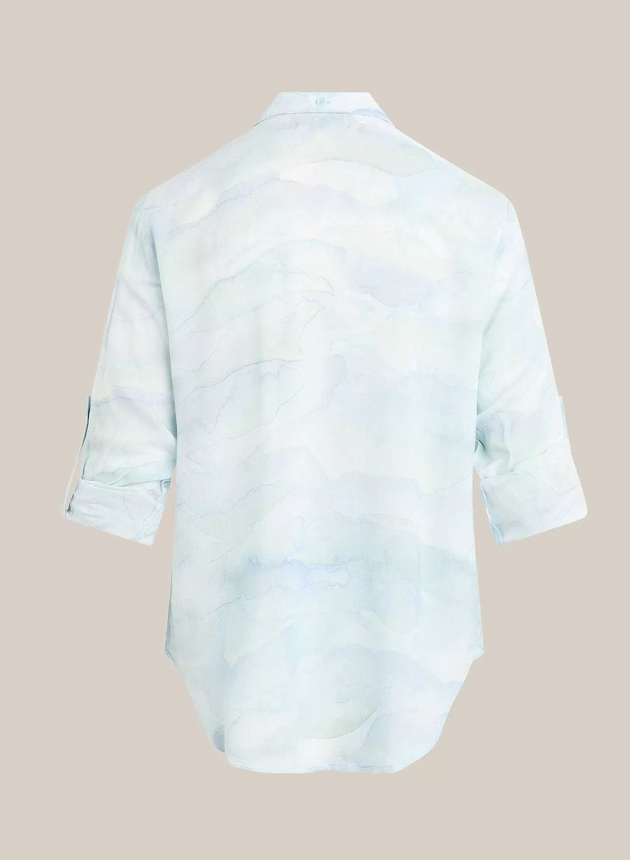 Capri Button-Down Overhemd - Golven Camoprint>Bella Dahl Flash Sale