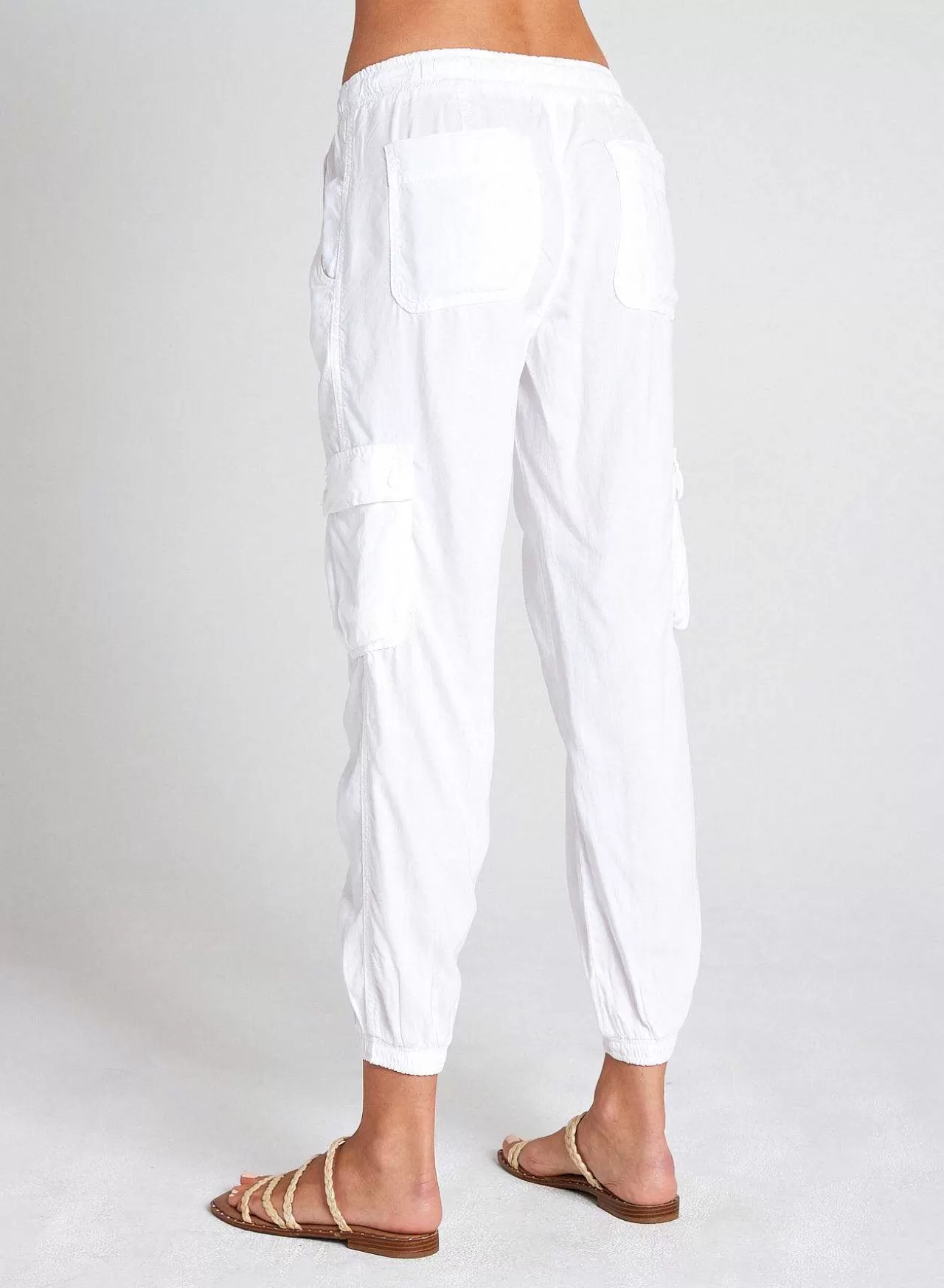 Cargo-Trainingsbroek - Wit>Bella Dahl Fashion