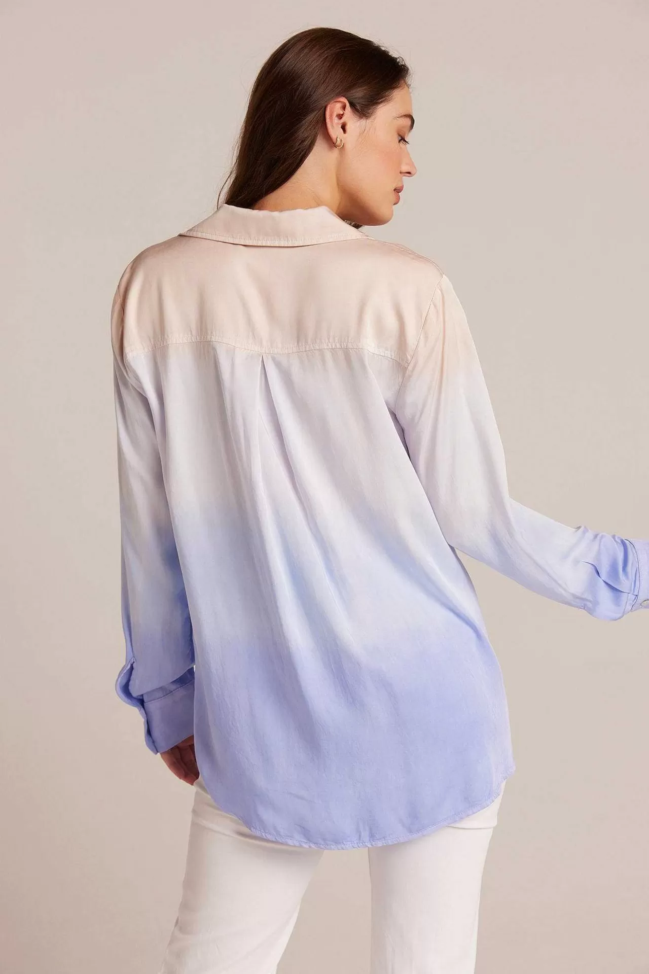 Flowy Button Down - Sunrise Ombre-Kleurstof>Bella Dahl Fashion
