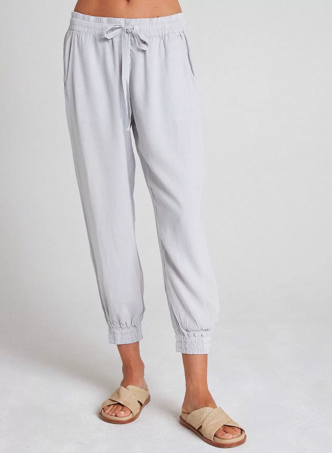 Gemakkelijke Joggingbroek Met Trekkoord - Foggy Sky>Bella Dahl Hot