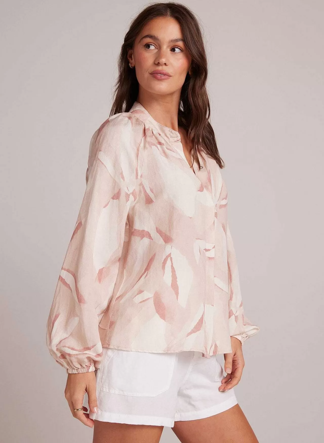 Gesmokt Raglanshirt Met Lange Mouwen En Fresco-Bloemenprint>Bella Dahl Best Sale