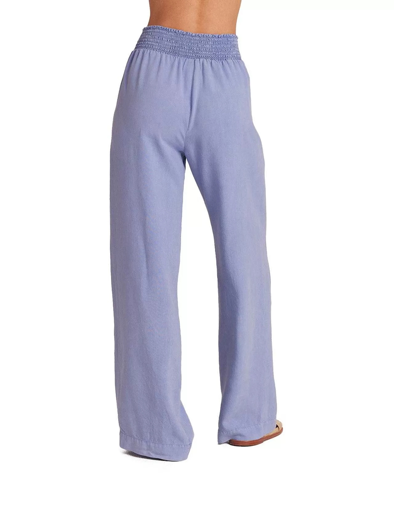 Gesmokte Taille Met Wijde Pijpen - Peri Blue>Bella Dahl Flash Sale