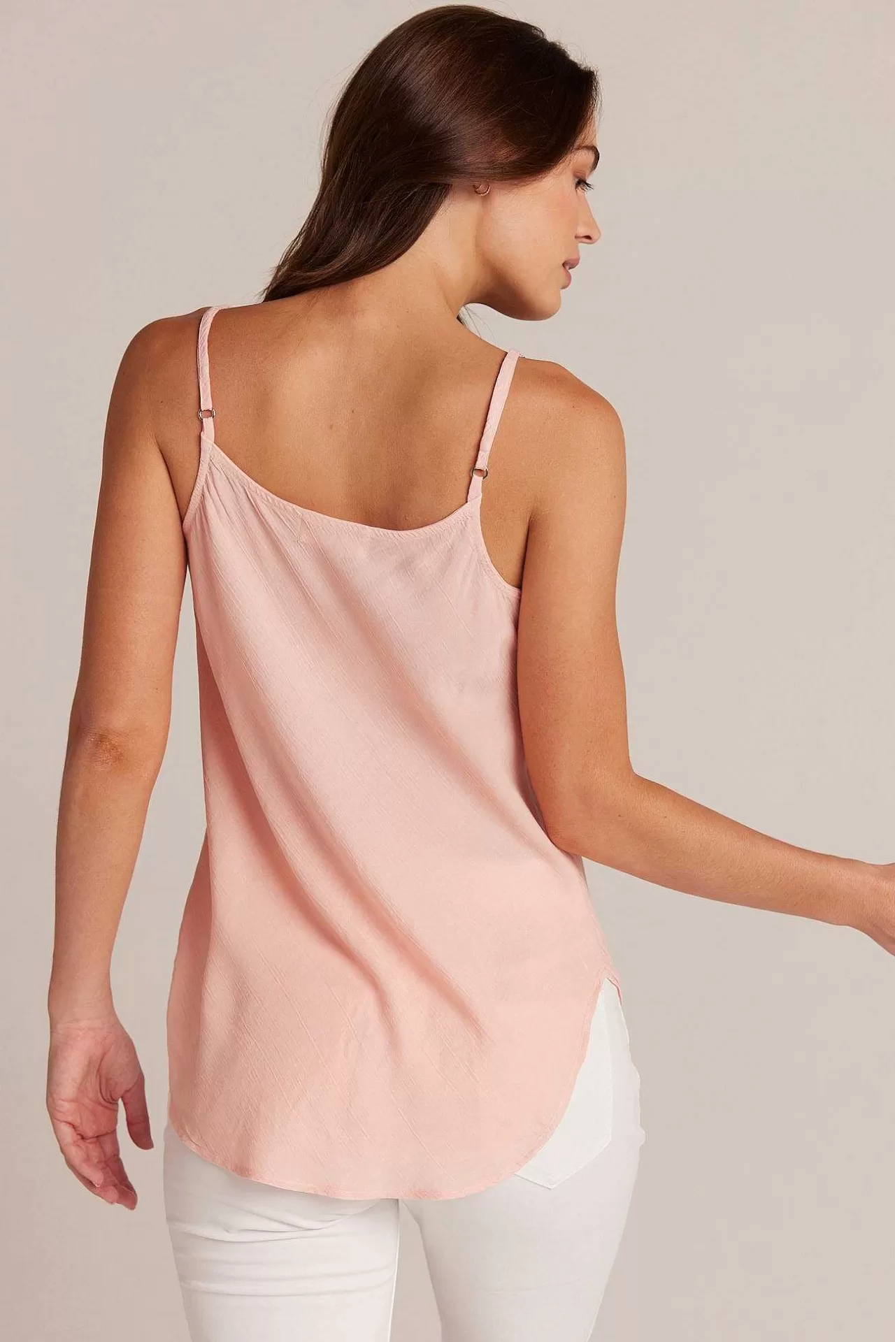 Hemdje Met V-Hals - Blush Peach>Bella Dahl Flash Sale