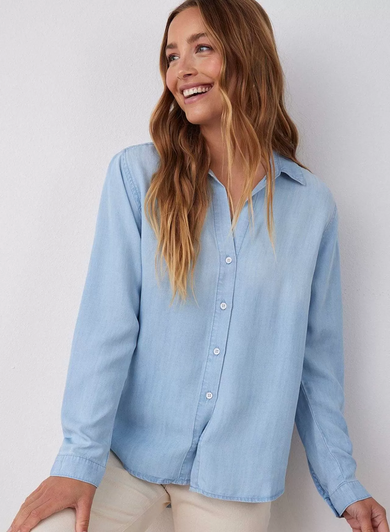 Klassieke Button-Down - Sunbleach Wash>Bella Dahl Sale