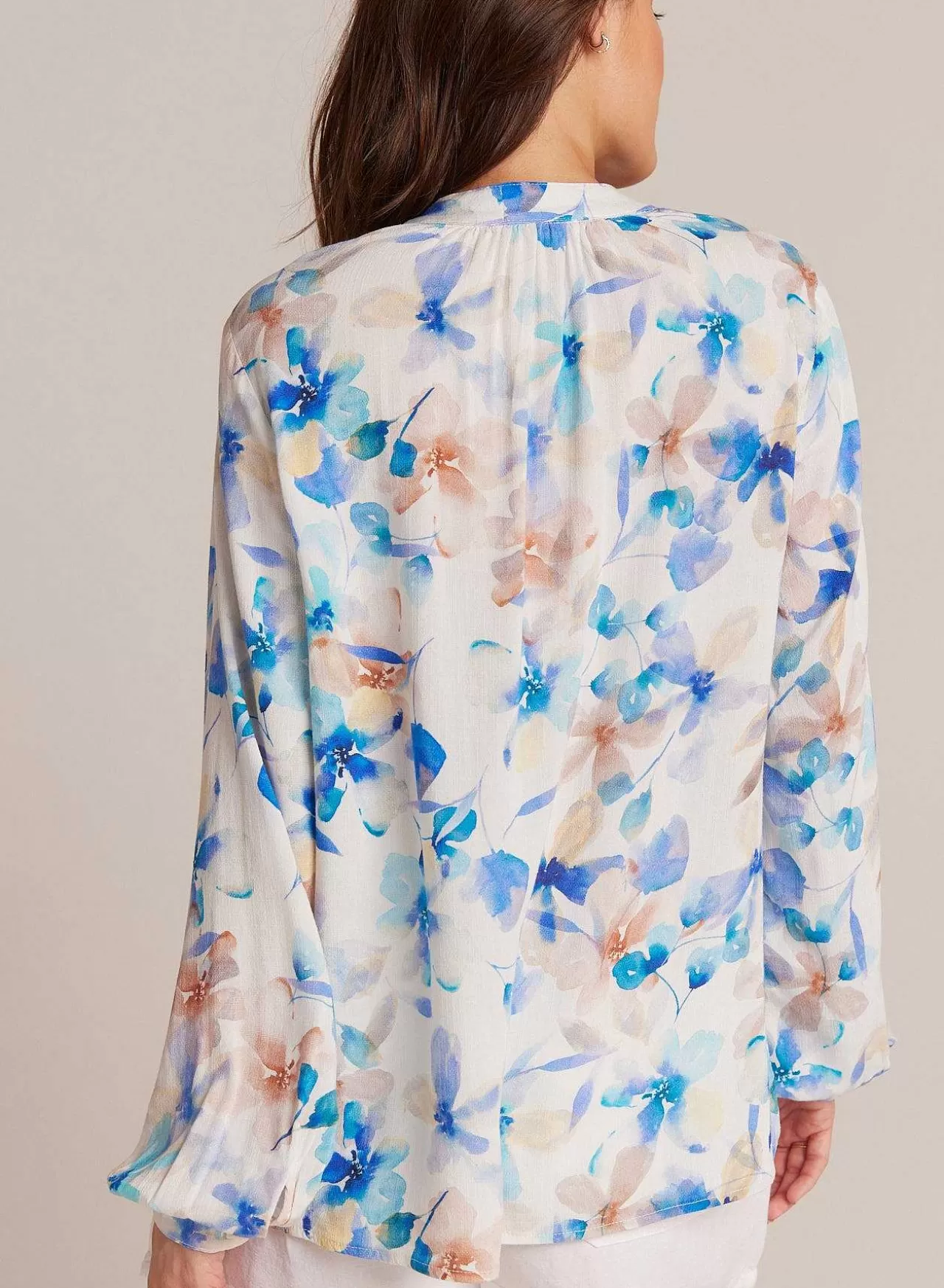 Overhemd Met Knooplus Aan De Voorkant - Malibu-Bloemenprint>Bella Dahl New