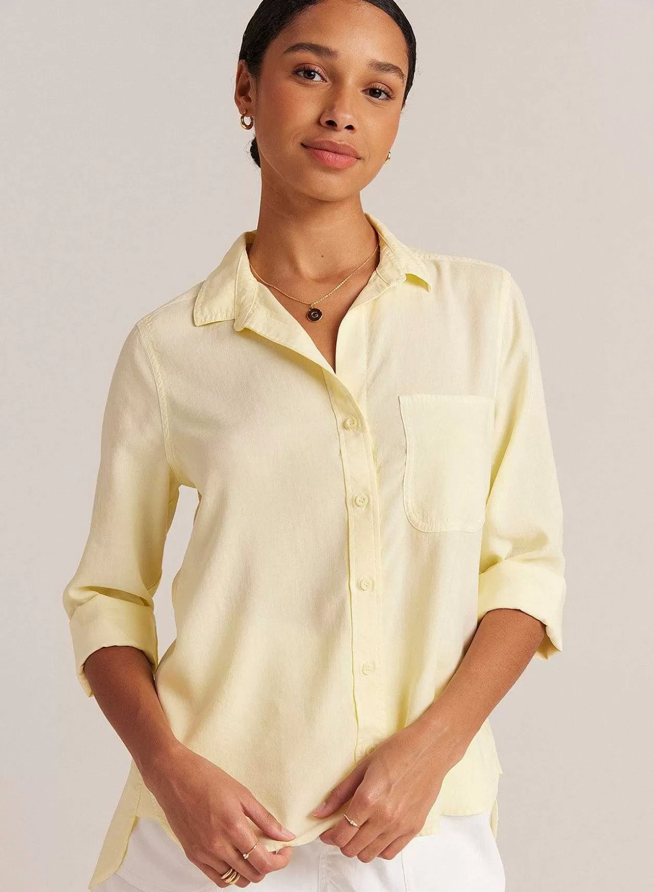 Shirt Staart Button Down - Zacht Zon>Bella Dahl New
