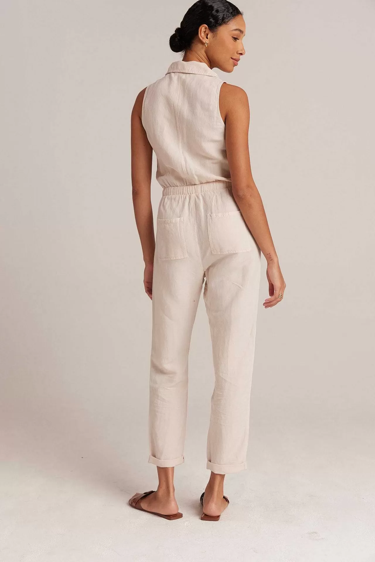Sunday Pocket Jumpsuit - Zandkaki>Bella Dahl Sale
