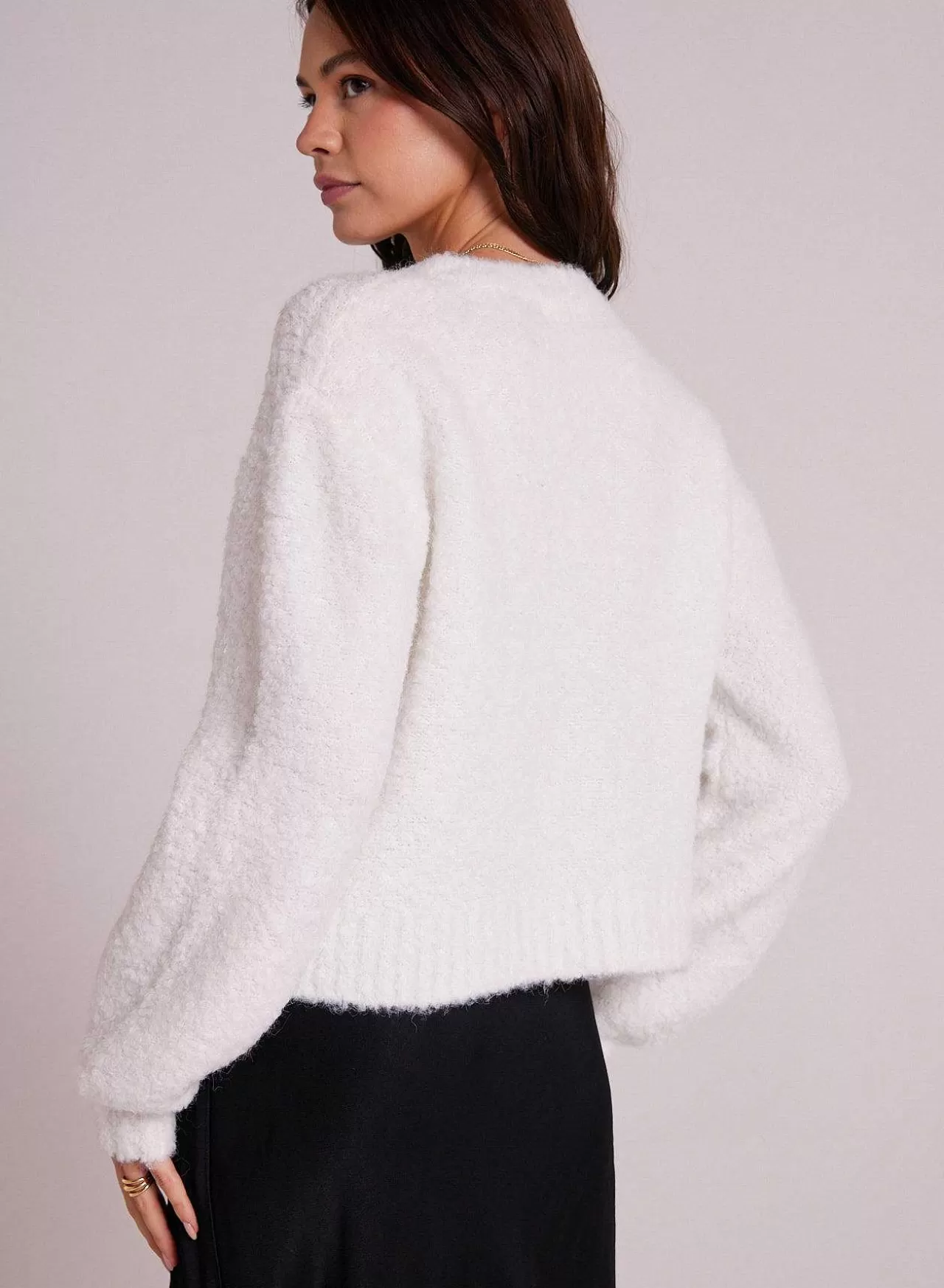 Trui Met Lange Mouwen En Ronde Hals - Winterwit>Bella Dahl Cheap