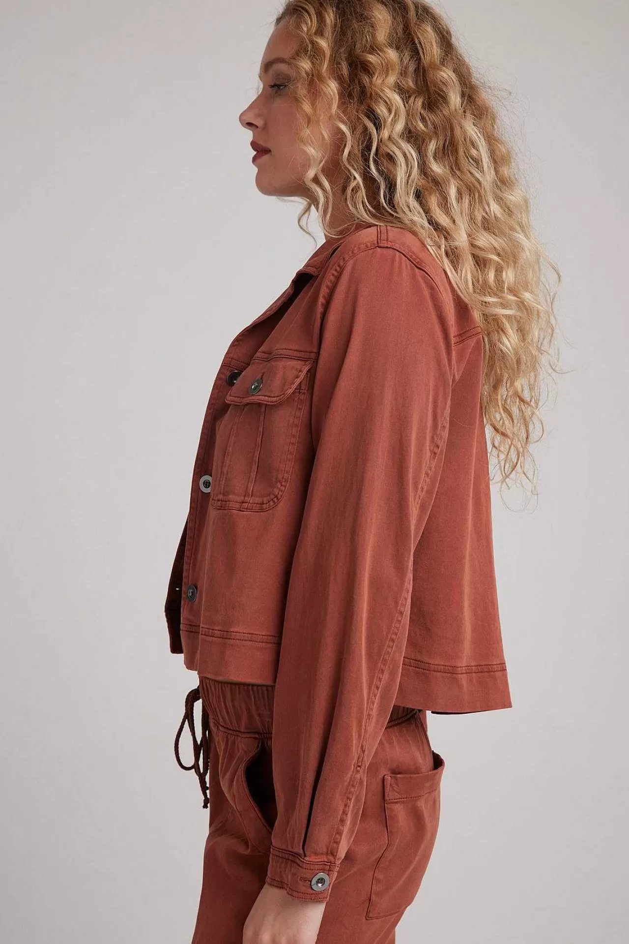 Utility-Jack Met Klepzak - Herfst Amber>Bella Dahl Online
