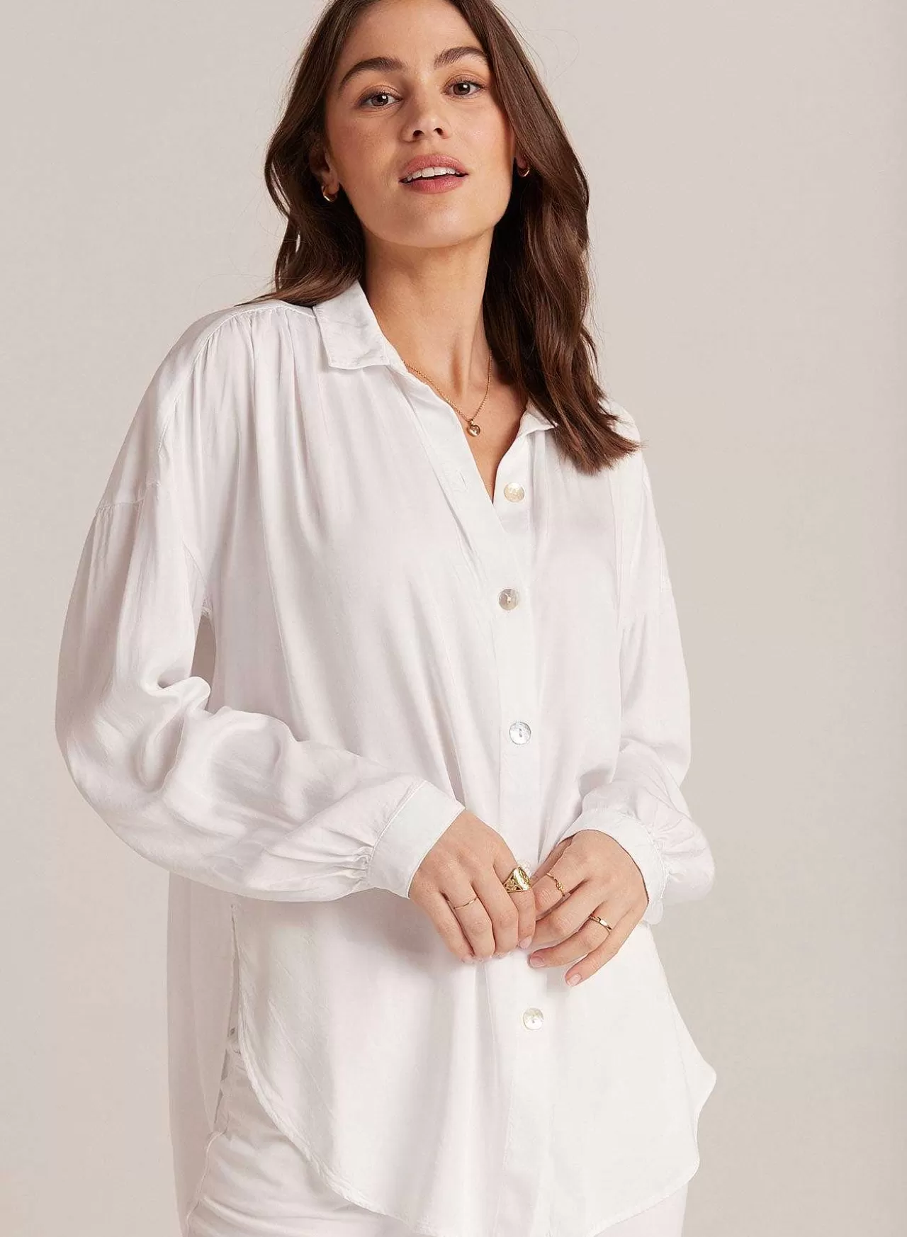 Zwierig Strandshirt - Wit>Bella Dahl Cheap