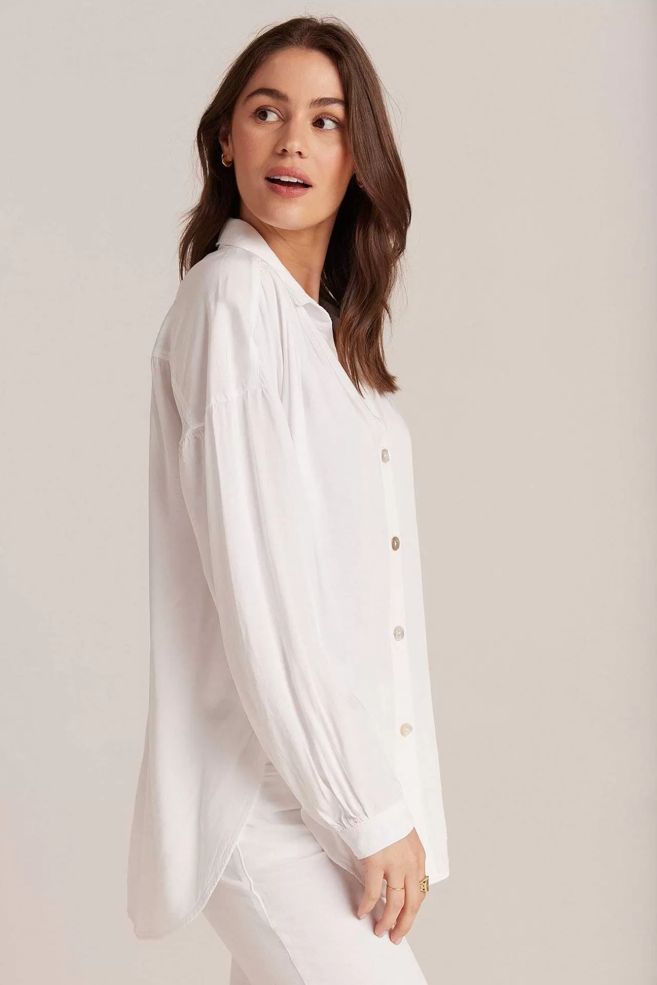 Zwierig Strandshirt - Wit>Bella Dahl Cheap
