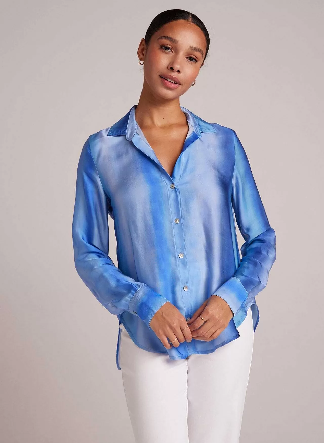 Zwierige Button-Down - Marina Haze-Print>Bella Dahl Sale